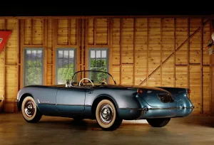 Chevrolet Corvette 1954. Artist: Simon Clay