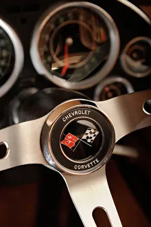 Chevrolet Corvette Stingray convertible 1964. Artist: Simon Clay