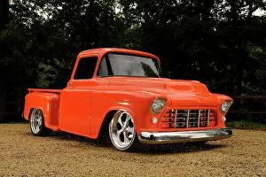 Chevrolet Model 3A Truck 1957. Artist: Simon Clay