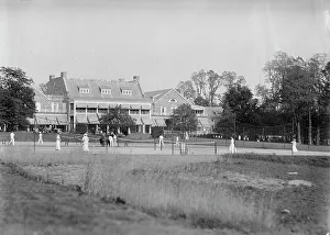 Tennis Court Prints: Chevy Chase Club - Tennis Tournament