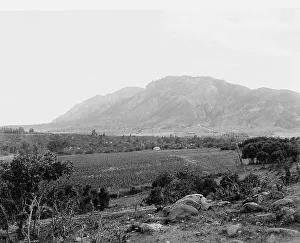 Transparency Prints: Cheyenne Mountain near Colorado Springs