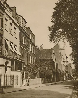 Cheyne Walk, A Demure Road Looking Over The River, Is Rich In Memories, c1935. Creator: Unknown Cheyne Walk, A Demure Road Looking Over The River, Is Rich In Memories, c1935. Creator: Unknown