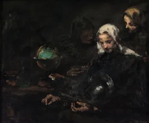 Antiquarian Prints: Chez l'antiquaire, c.1891. Creator: Theodule Ribot