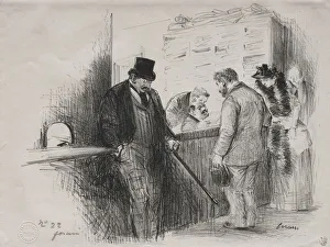 1852 1931 Prints: Chez lHuissler. Creator: Jean Louis Forain (French, 1852-1931)