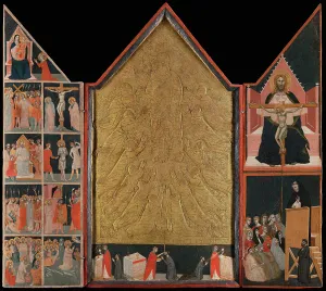 Communion Prints: The Chiarito Tabernacle, 1340s. Creator: Pacino di Bonaguida