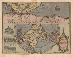 Magellan Prints: Chica sive Patagonica et Australis Terra (From Geographisches Handtbuch)