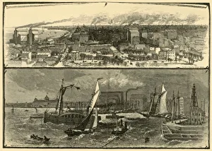 Alfred R Waud Gallery: Chicago, 1874. Creator: Unknown