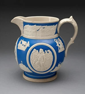 Chicago Pitcher, England, 1893. Creator: W.T. Copeland & Sons