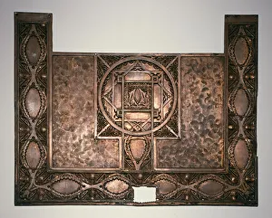 Chicago Stock Exchange Building: Kick Plate from Front Entrance, 1894 Chicago Stock Exchange Building: Kick Plate from Front Entrance, 1894