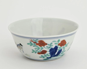 Enamel Prints: Chicken cup, 1700s. Creator: Unknown