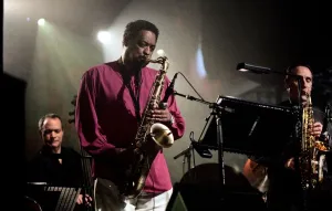 Freeman Collection: Chico Freeman, Alec Dankworth and Peter King, Brecon Jazz Festival, Powys, Wales, 2006