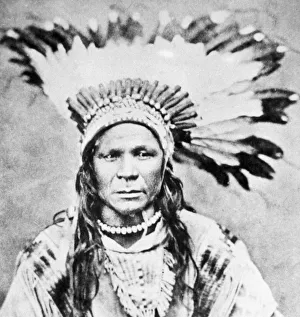 Chief Crow Flies High, c1885-90