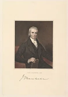 Durand Collection: Chief Justice John Marshall, 1833. Creator: Asher Brown Durand