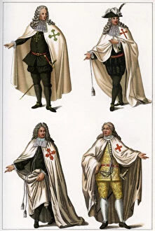 The chief knightly orders of Spain and Portugal, 1791, (1902)