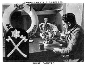 Lifebelt Gallery: Chief Painter, 1937.Artist: WA & AC Churchman