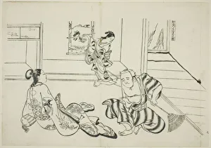 Goblin Prints: Child Attendant and Bald Tengu of Mt