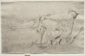 A Child on a Couch, No. 2. Creator: James McNeill Whistler (American, 1834-1903)