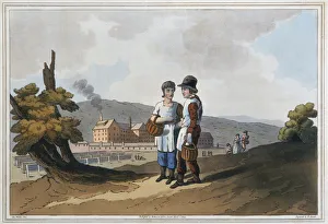 Robert Havell Prints: Child factory workers, 1814. Artist: Robert Havell