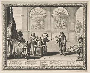 Nursery Prints: Childhood, 1636. Creator: Abraham Bosse