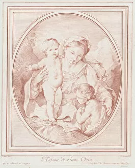 Friend Gallery: The Childhood of Jesus Christ, 18th century. Creator: Louis Marin Bonnet