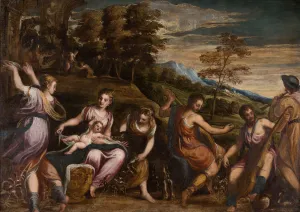 Schiavone Prints: Childhood of Jupiter