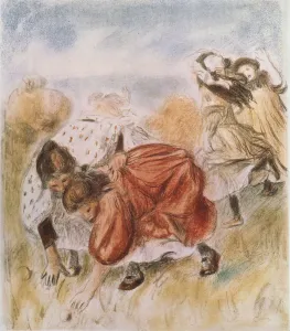 Childrens Games Gallery: Children, 1890s. Artist: Renoir, Pierre Auguste (1841-1919)