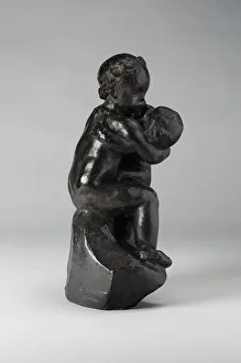 Children Embracing (Enfantss embrassant), Modeled about 1881, cast before 1916