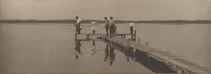 Children Fishing, ca. 1900. Creator: William James Mullins