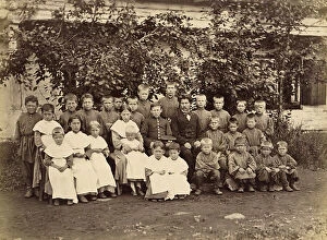 Orphan Collection: Children at the Kara Orphanage, 1891. Creator: Aleksei Kuznetsov