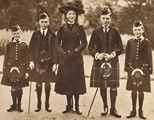 George Edward Alexander Gallery: The Children of King George V and Queen Mary, c1910, (1937)