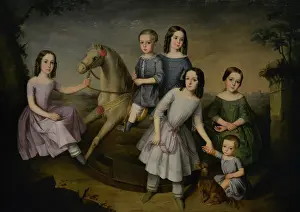 1832 Prints: The children of the Lara family, 1832. Creator: Jose Roldan Martinez
