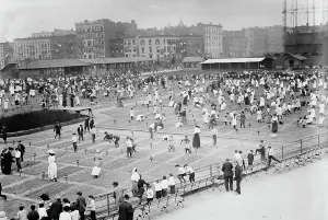 Recreation Prints: Children planting in Thos. Jefferson Park