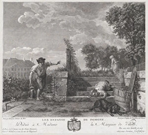 The Children of Pomona, 1778. Creator: François Godefroy