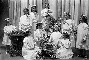 Academy Prints: Children at Raja Yoga Academy, Point Loma