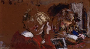 Weekday Gallery: Children Reading. Artist: Bonnard, Pierre (1867-1947)