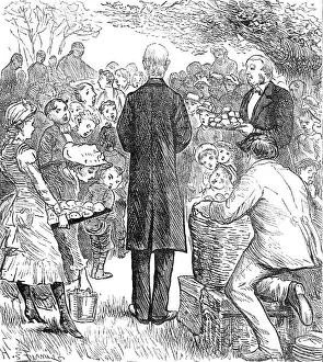 Saying Grace Prints: Children's Day in the Country: Preliminaries