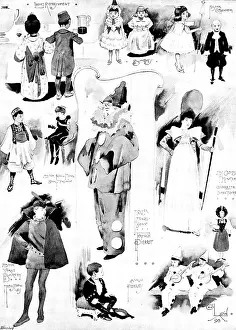 Children's fancy-dress ball at the Mansion House, 1895. Creator: George Meisenbach.<br> Children's fancy-dress ball at the Mansion House, 1895. Creator: George Meisenbach