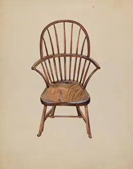Childs Arm Chair, c. 1936. Creator: Mina Lowry