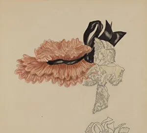 Childs Bonnet, 1935 / 1942. Creator: Unknown
