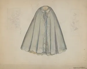 Childrens Wear Gallery: Childs Cape, 1935 / 1942. Creator: Edna C. Rex