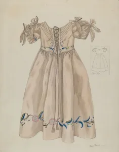 Childs Dress, c. 1936. Creator: Mary E Humes