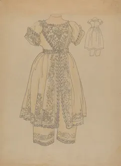 Childs Dress, c. 1936. Creator: Melita Hofmann