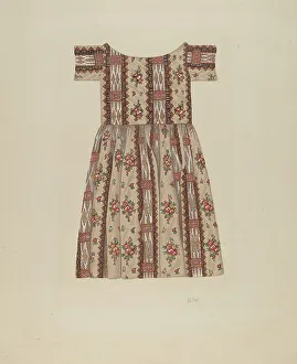 Joseph L Prints: Child's Dress, c. 1937. Creator: Joseph L. Boyd