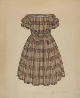 Sleeve Gallery: Childs Dress, c. 1938. Creator: Eleanor Gausser