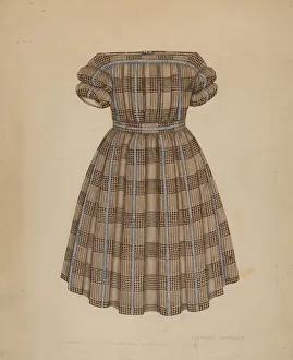 Childrens Wear Gallery: Childs Dress, c. 1938. Creator: Eleanor Gausser