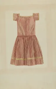 Gathered Prints: Child's Dress, c. 1938. Creator: Lucien Verbeke