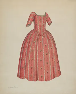Crimi Nancy Prints: Childs Dress, c. 1938. Creator: Nancy Crimi
