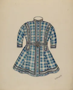 Raymond Manupelli Prints: Childs Dress, c. 1938. Creator: Raymond Manupelli