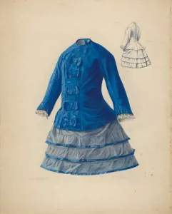 Childs Dress, c. 1940. Creator: Douglas Campbell