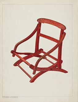 Childs Folding Chair, c. 1938. Creator: Magnus S. Fossum
